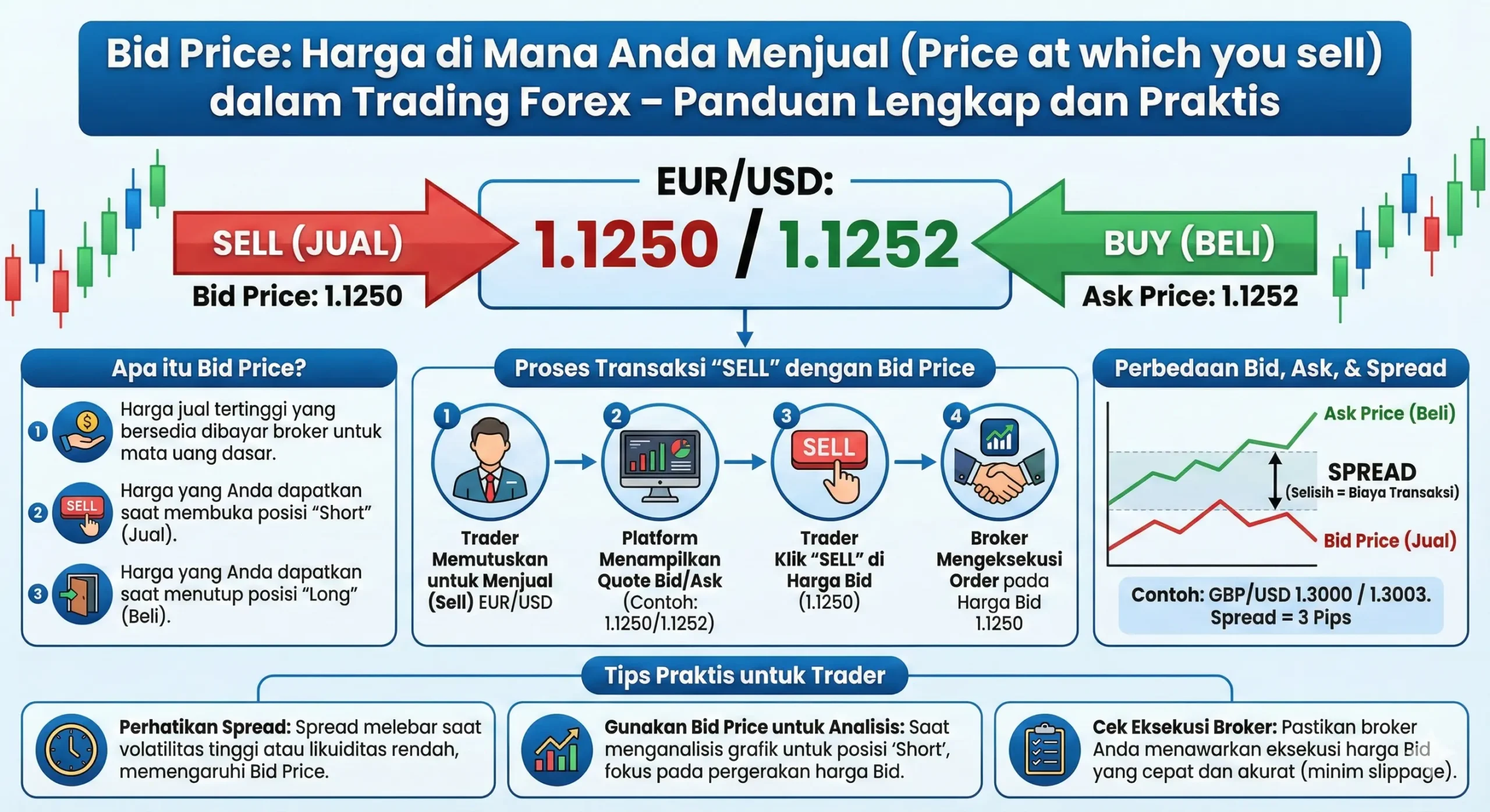 Bid Price: Price at which you sell dalam Trading Forex – Panduan Lengkap dan Praktis