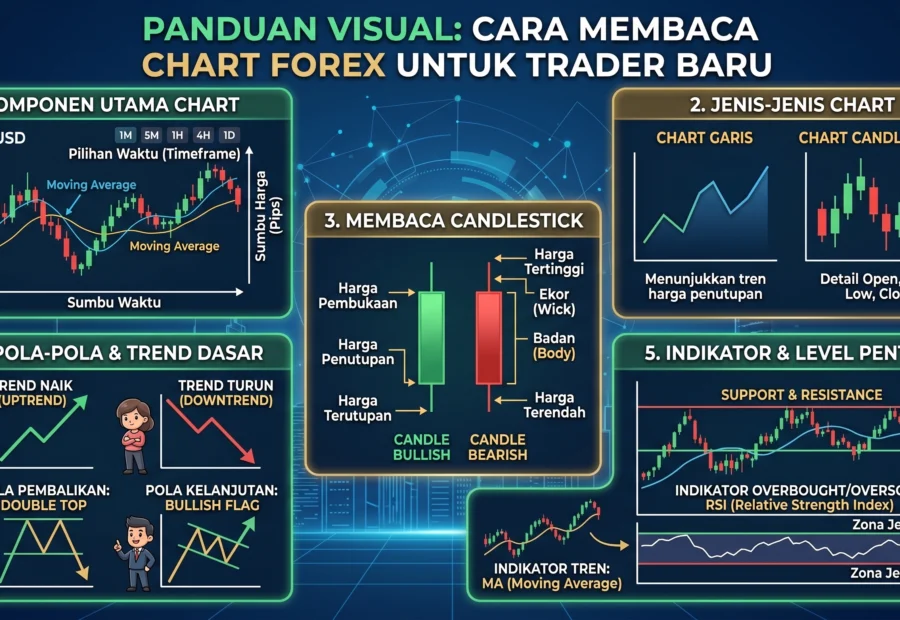 Cara Membaca Chart Forex untuk Trader Baru