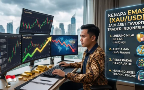 Kenapa Emas (XAU/USD) Jadi Aset Favorit Trader Indonesia di Tengah Ketidakpastian Ekonomi Global