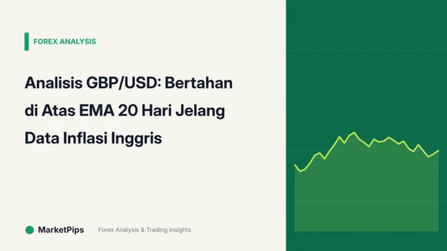 Analisis GBP/USD: Bertahan di Atas EMA 20 Hari Jelang Data Inflasi Inggris