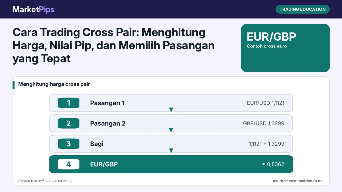 Cara Trading Cross Pair: Menghitung Harga, Nilai Pip, dan Memilih Pasangan yang Tepat